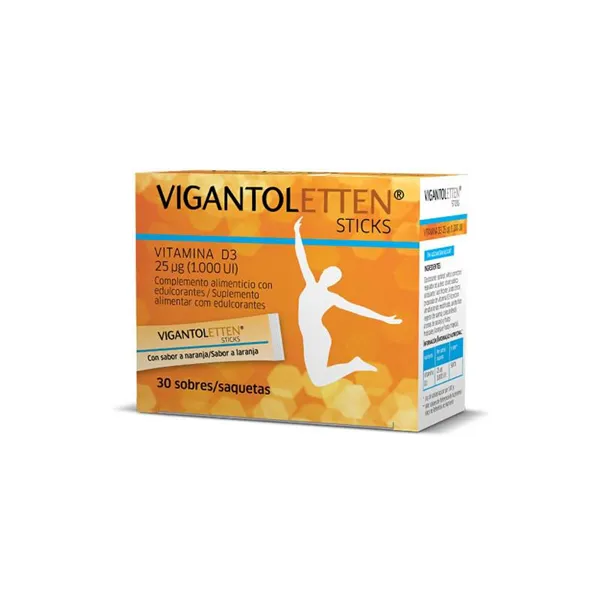 Merck Vigantoletten Vitamina D3 Sticks 30 Unidades