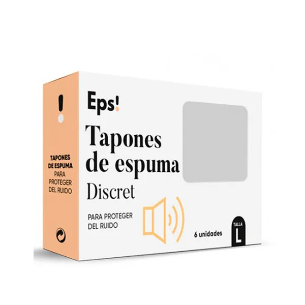 Eps Foam Ear Plugs Discret 6 Units Size L