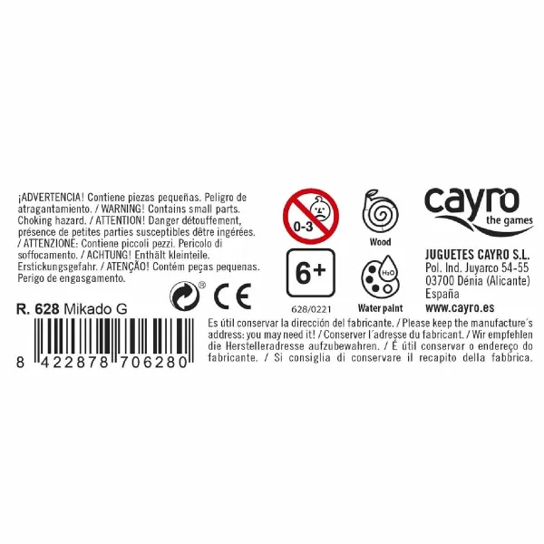 Prasmju Spēle Cayro Daudzkrāsains