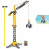 Rotaļu celtnis Smoby Mighty Crane Radio vadība Dzeltens Pelēks