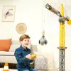 Rotaļu celtnis Smoby Mighty Crane Radio vadība Dzeltens Pelēks