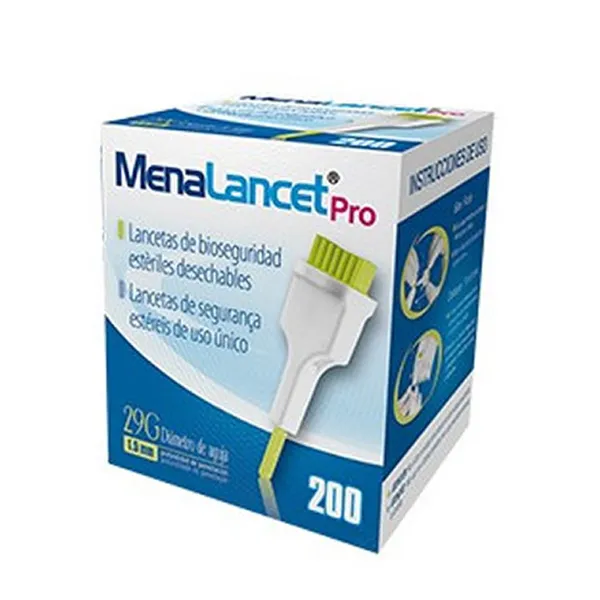 Menarini Menalancet Pro 29g 200 Lancets