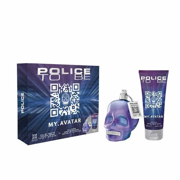 Police To Be My Avatar Eau De Toilette Spray 75ml Set 2 Pieces