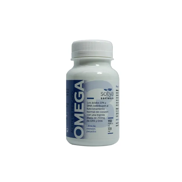 Sotya Aceite Pescado Omega 3 721 Mg 110 Perlas