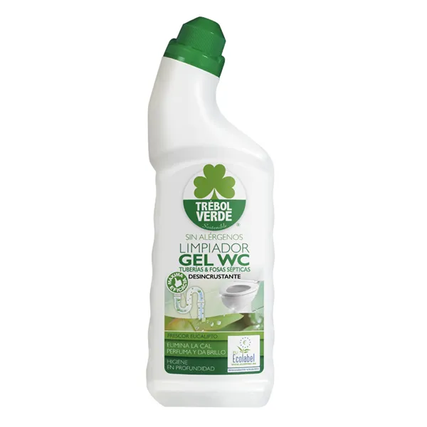 Trébol Verde Gel Wc Eucalipto Ecologico 750ml