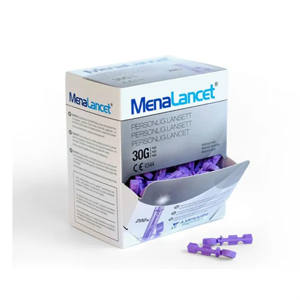 Menalancet 30g 200 Lancets