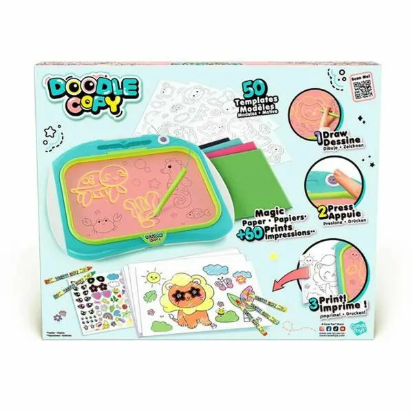 Lenta du viename Canal Toys Doodle Copy Mėlyna Plastmasinis 40 x 33 x 6 cm