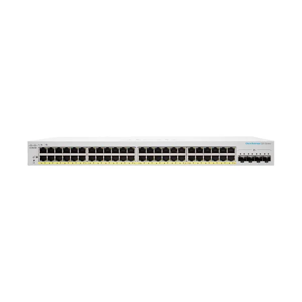 Slēdzis CISCO CBS220-48P-4X-EU