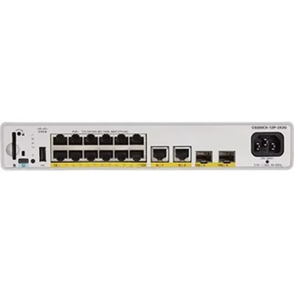 Slēdzis CISCO C9200CX-12P-2X2G-E