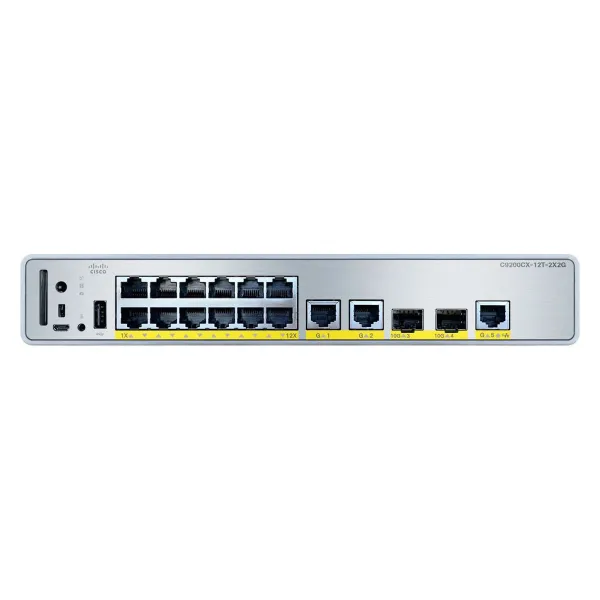 Slēdzis CISCO C9200CX-12T-2X2G-E