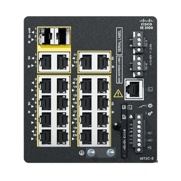 Komutatorius CISCO IE-3100-18T2C-E