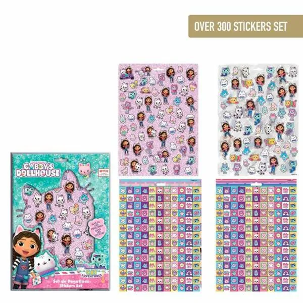 Stickers Gabby's Dollhouse Purple