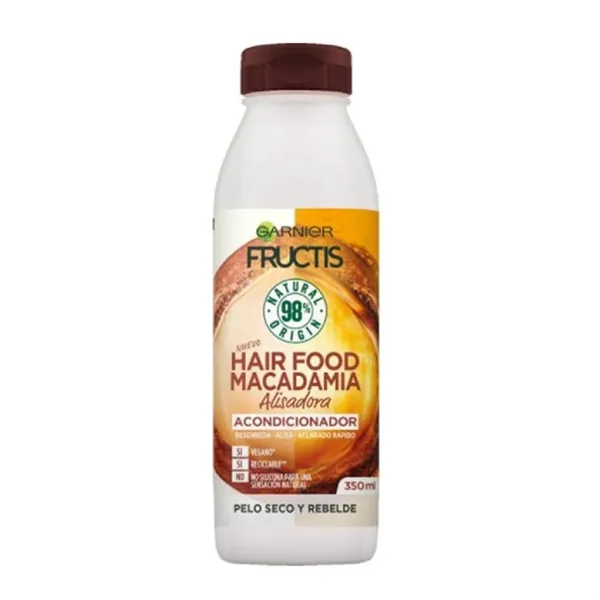 Garnier Fructis Hair Food Macadamia Straightening Conditioner 350ml