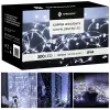 Новогодняя гирлянда с USB-программатором Springos CL4023 300 светодиодов холодный белый 3x3 м