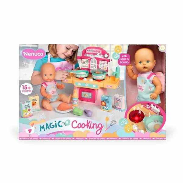 Kūdikio lėlė Famosa Magic Cooking 30 cm