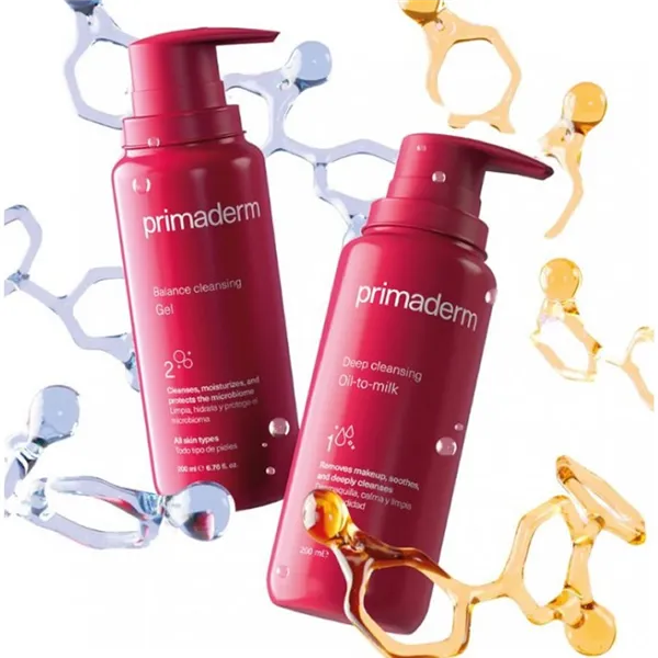 Primaderm Double Cleansing Pack Oil + Gel (Gift) 200 ml