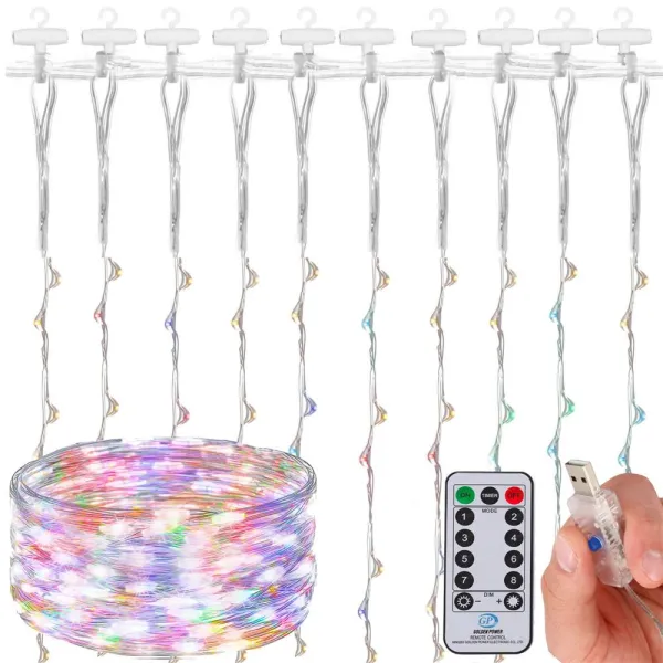 Joulukoristevalot Springos 200 LED CL4097