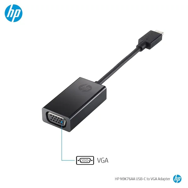 USB-C uz VGA Adapteris HP N9K76AA