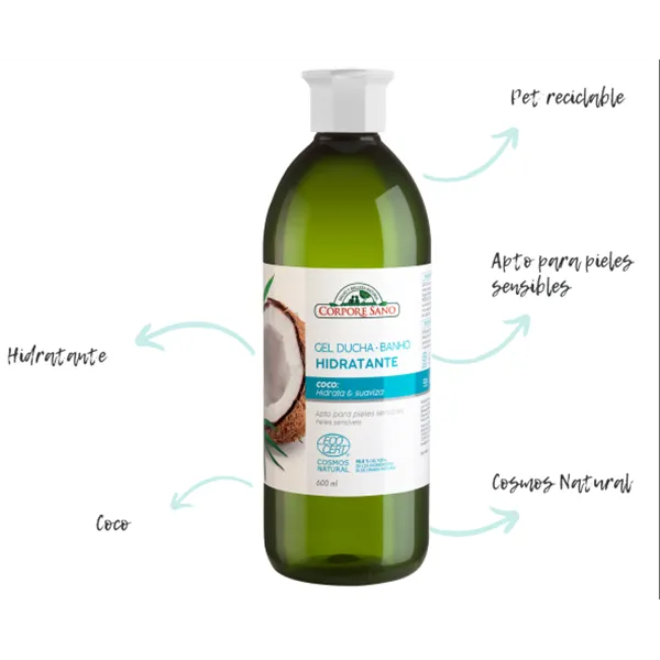 Corpore Gel De Baño Hidratante 600ml