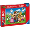 Puzle un domino komplekts Ravensburger 100 Daudzums