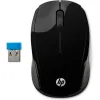 Belaidė pelė HP Wireless Mouse 200 Juoda 1000 dpi