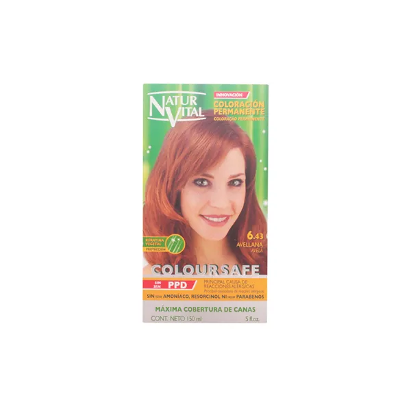 Naturaleza Y Vida Coloursafe Permanent 6.43 Hazelnut 150ml