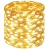Рождественская светодиодная гирлянда Springos CL4043, 1000 микро-LED, 100 м, тёплый белый