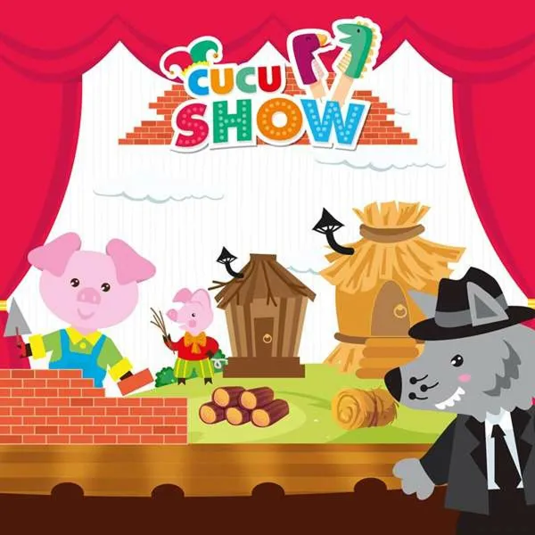 Pliušinė lėlė 3 Little Pigs