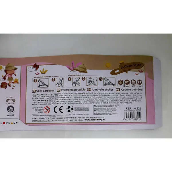 Dolls Accessories Colorbaby 28 x 42 x 56 cm