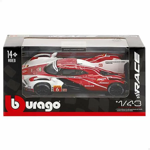 Автомобиль Bburago Racing Series 2025 V1 1:43