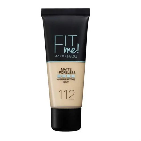 Maybelline Fit Me Matte & Poreless Foundation 112 Soft Beige 30ml