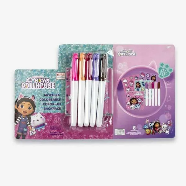 Детский рюкзак Gabby's Dollhouse Розовый