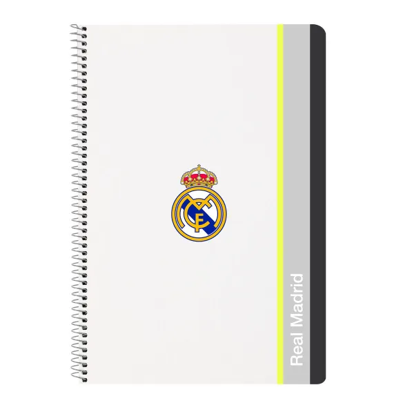 Muistikirja Real Madrid C.F. Valkoinen A4 80 Levyt