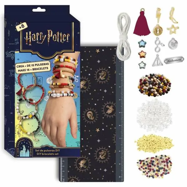 Rokassprādžu un kaklarotu pagatavošanas komplekts Harry Potter 13 x 28,5 x 4 cm