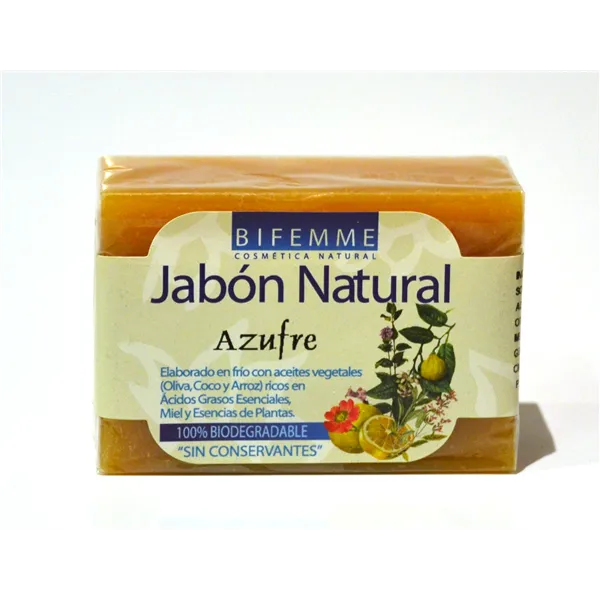 Ynsadiet Jabon Natural Azufre 100g