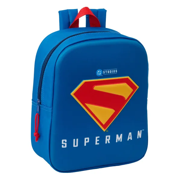 Mokyklinis krepšys Superman Mėlyna