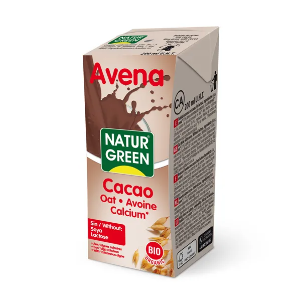 Naturgreen Naturgeen Bebida Avena Chocolate 200ml