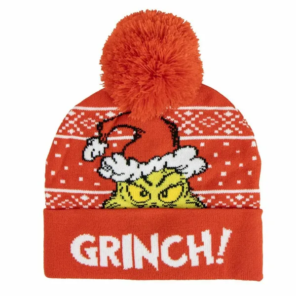 Vaikiška kepurė The Grinch Raudona