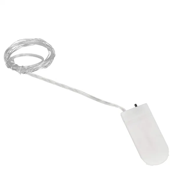 Joulun LED-valot Springos CL4100, 20 LED, lankavalot, kylmä valkoinen, paristokäyttöinen
