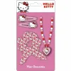 Kampaustarvikkeet Hello Kitty Pinkki 4 Kappaletta