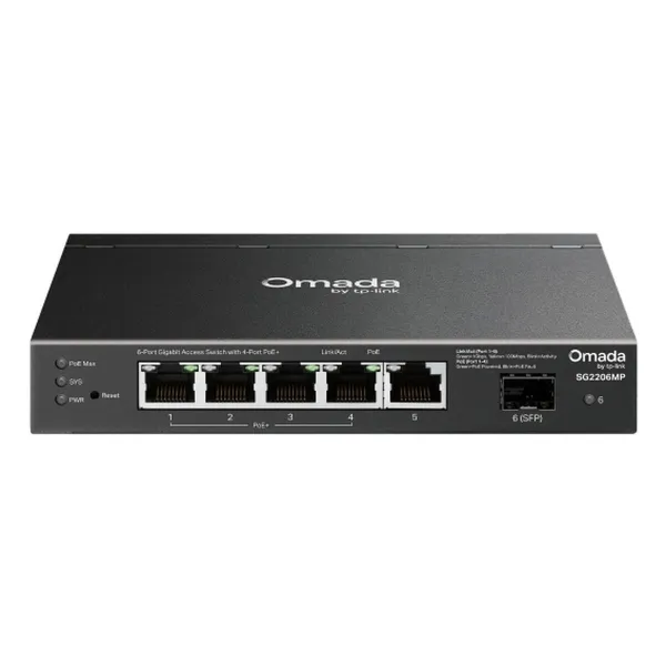 Slēdzis TP-Link SG2206MP