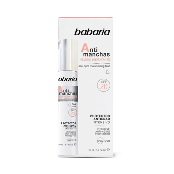 Babaria Anti-Dark Spot Moisturising Fluid Spf20 50ml