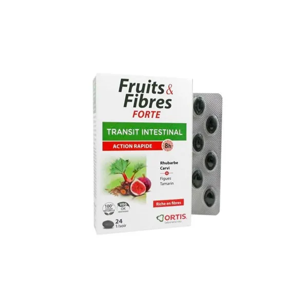 Ortis Fruits And Fibers Forte 24 Tablets