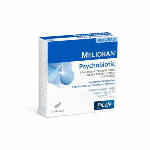 Pileje Melioran Psychobiotic 30 Capsules 