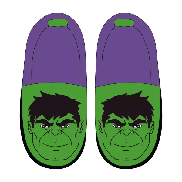 House Slippers The Avengers Green 22-23
