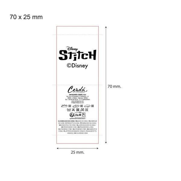 Namų šlepetes Stitch Šviesiai mėlyna 26-27