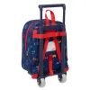 Skolas mugursoma ar riteņiem PJ Masks Ready Tumši Zils 22 x 27 x 10 cm