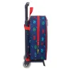 School Rucksack with Wheels PJ Masks Ready Navy Blue 22 x 27 x 10 cm