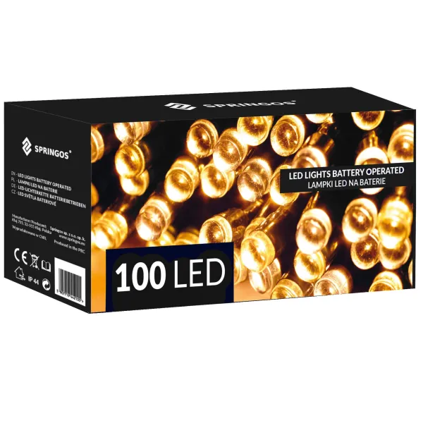 Рождественские огоньки Springos CL4030 100 LED