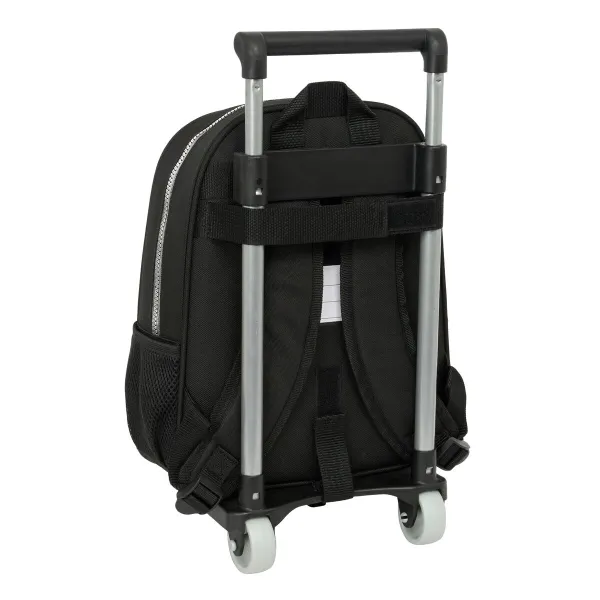 School Rucksack with Wheels Batman Game over Black 27 x 33 x 10 cm